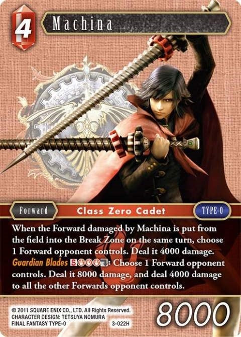 Machina (3) [OP3] - Final Fantasy TCG Single
