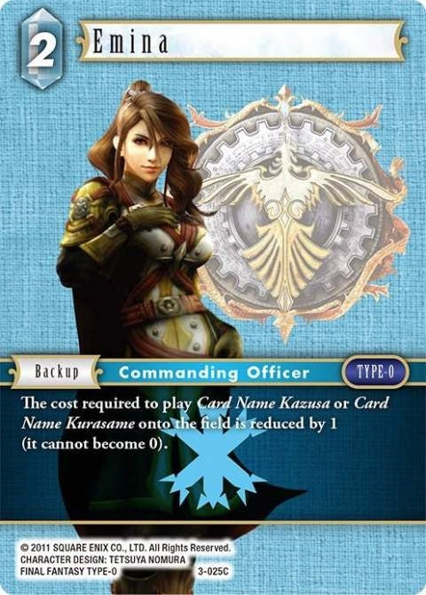 Emina (3) [OP3] - Final Fantasy TCG Single