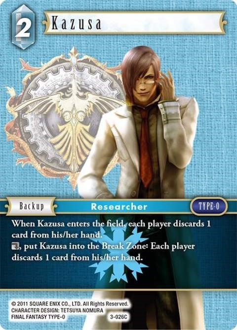 Kazusa (3) [OP3] - Final Fantasy TCG Single