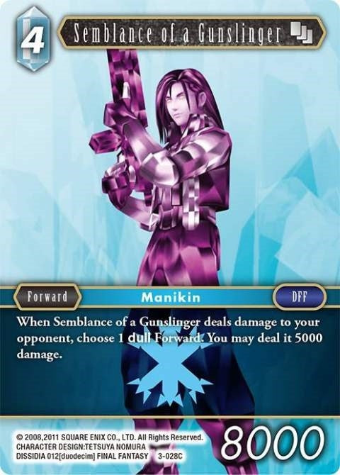 Semblance of a Gunslinger (3) [OP3] - Final Fantasy TCG Single