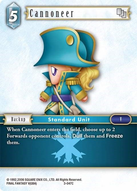 Cannoneer (3-047C) (3) [OP3] - Final Fantasy TCG Single