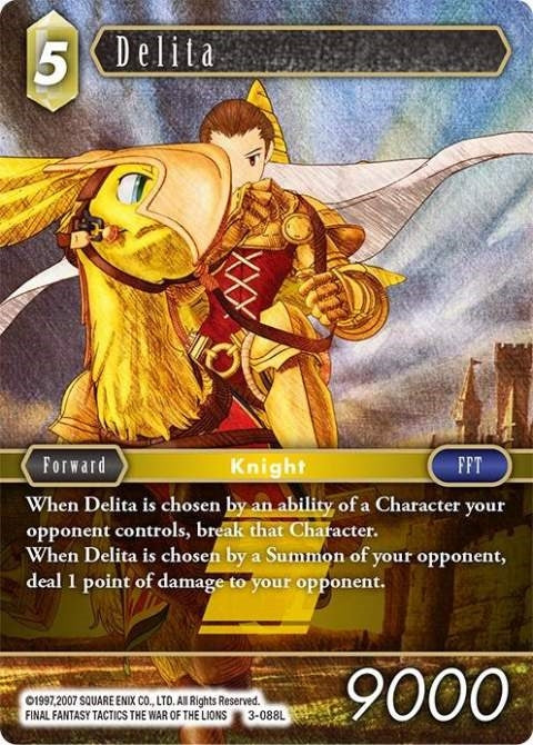 Delita (3) [OP3] - Final Fantasy TCG Single
