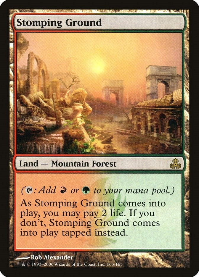 Stomping Ground (165) [GPT] - MTG Single