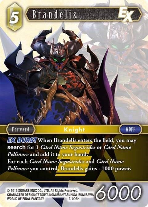 Brandelis EX (3) [OP3] - Final Fantasy TCG Single
