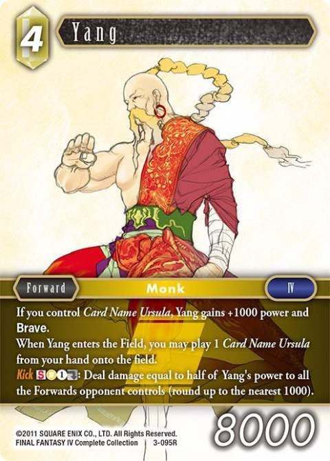 Yang (3) [OP3] - Final Fantasy TCG Single