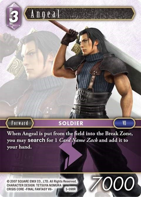 Angeal (3) [OP3] - Final Fantasy TCG Single