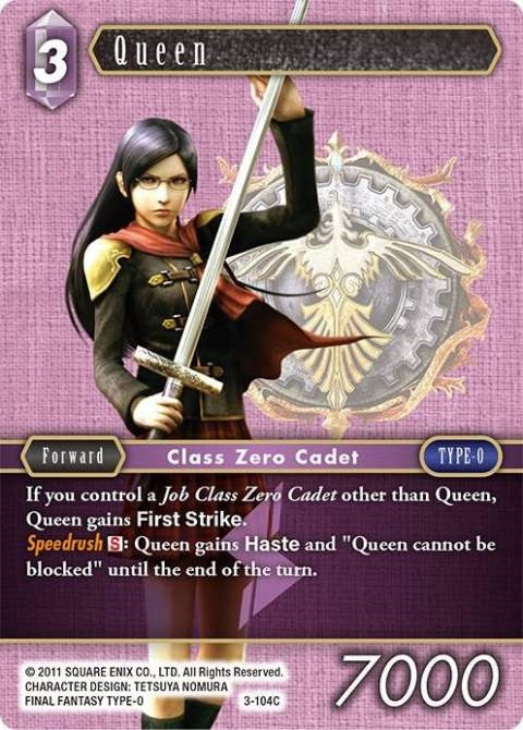 Queen (3) [OP3] - Final Fantasy TCG Single