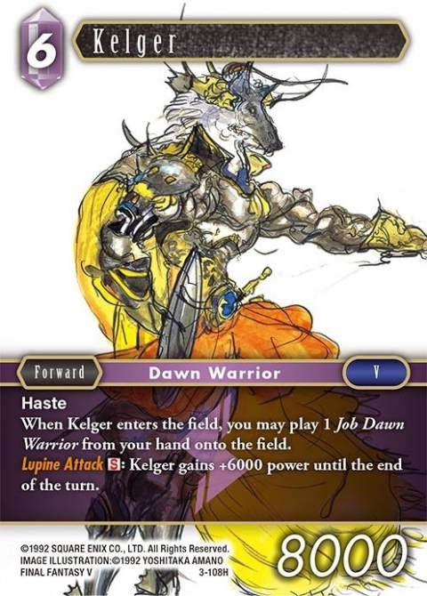 Kelger (3) [OP3] - Final Fantasy TCG Single