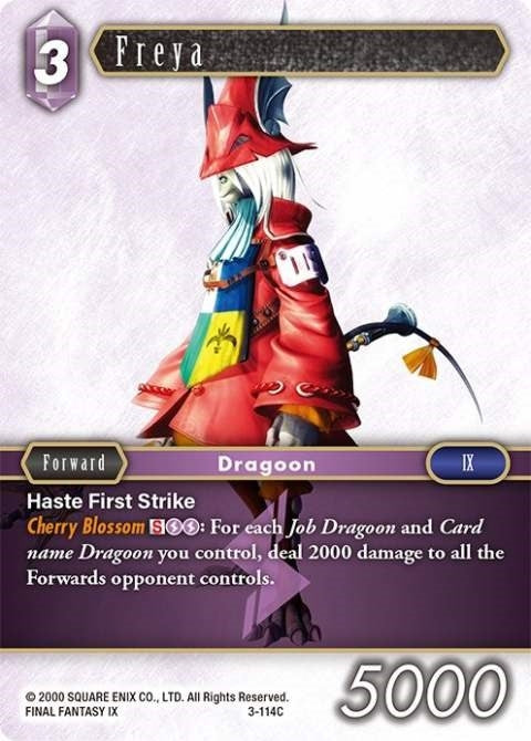 Freya (3) [OP3] - Final Fantasy TCG Single