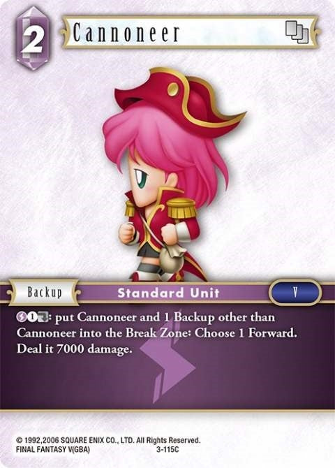 Cannoneer (3-115C) (3) [OP3] - Final Fantasy TCG Single