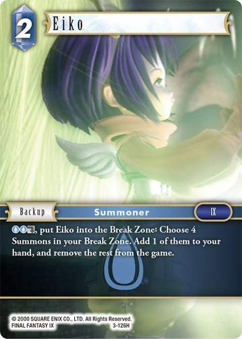 Eiko (3-126H) (3) [OP3] - Final Fantasy TCG Single