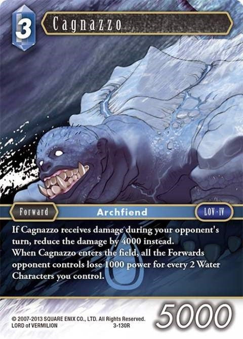 Cagnazzo (3) [OP3] - Final Fantasy TCG Single