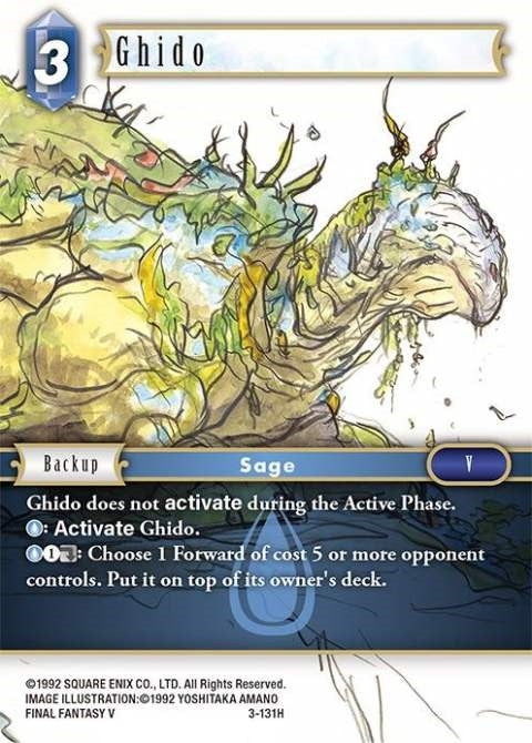 Ghido (3) [OP3] - Final Fantasy TCG Single