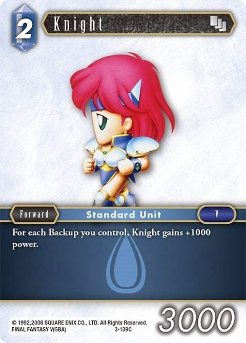 Knight (3) [OP3] - Final Fantasy TCG Single