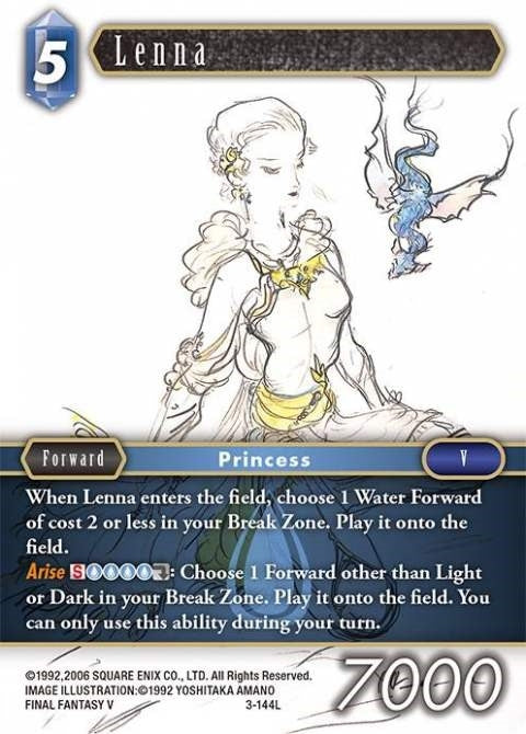 Lenna (3) [OP3] - Final Fantasy TCG Single