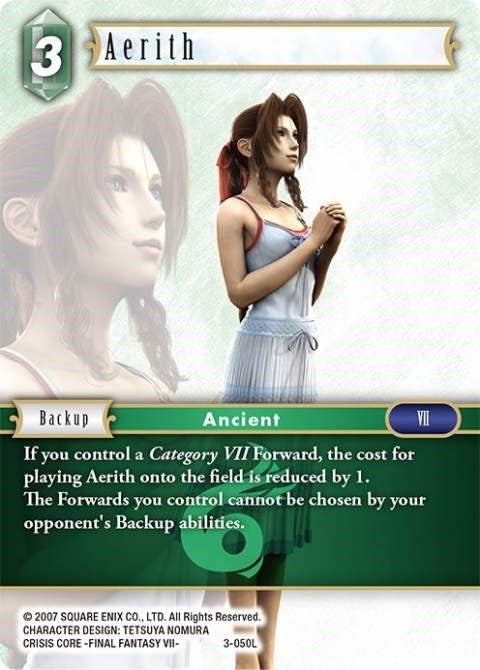 Aerith (3) [OP3] - Final Fantasy TCG Single