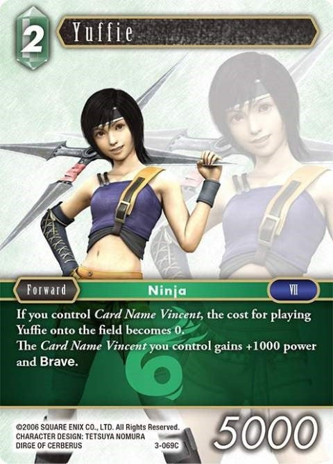 Yuffie (3) [OP3] - Final Fantasy TCG Single