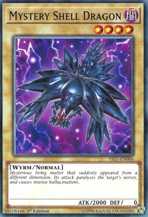Mystery Shell Dragon (17006) (YS17) - YuGiOh Single