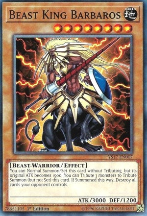 Beast King Barbaros (17007) (YS17) - YuGiOh Single