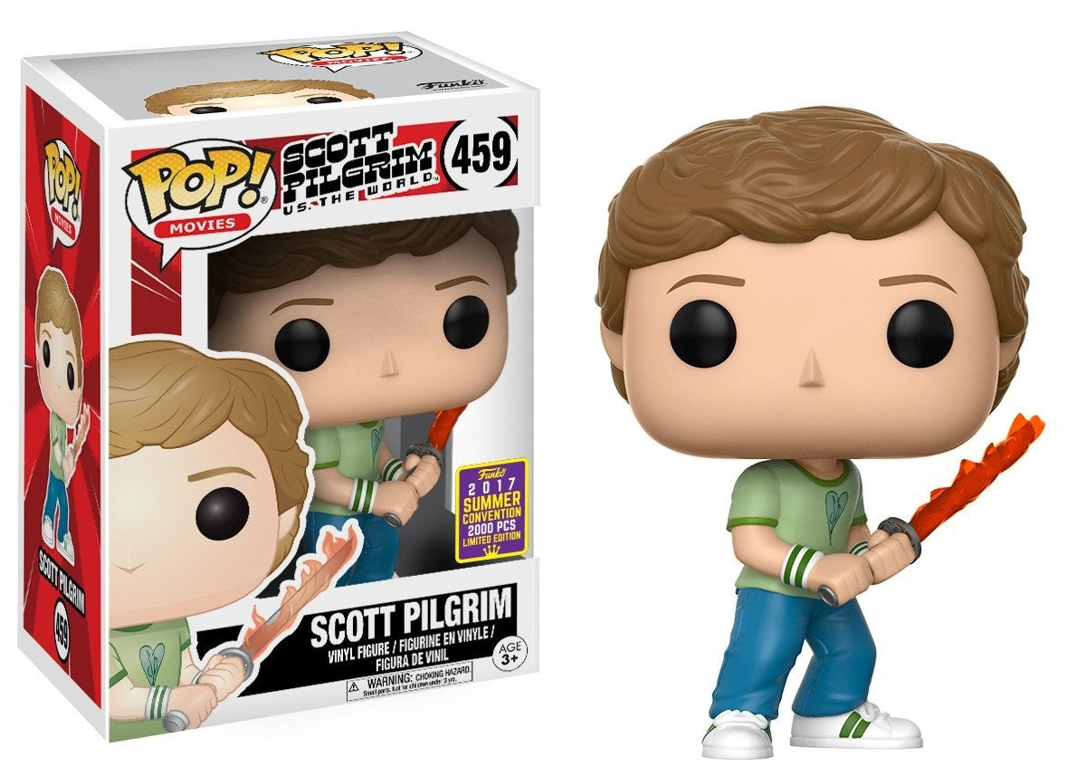 Scott Pilgrim vs. the World: Scott with Sword of Destiny (Limited Edition)(Funko Exclusive) (459) [POP!] - Funko Sealed