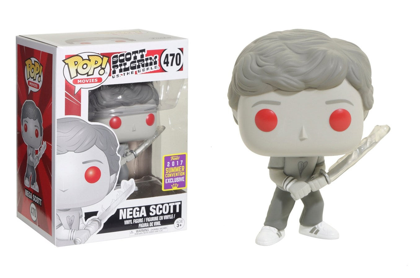 Scott Pilgrim vs. the World: Nega Scott (Limited Edition) (Hot Topic Exclusive) (470) [POP!] - Funko Sealed