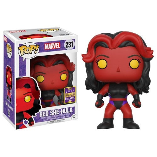 Marvel: Red She-Hulk (Bobble-Head) (Limited Edition) (Walgreens Exclusive) (231) [POP!] - Funko Sealed
