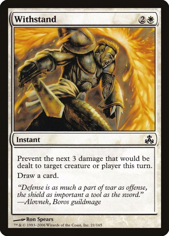 Withstand (21) [GPT] - MTG Single