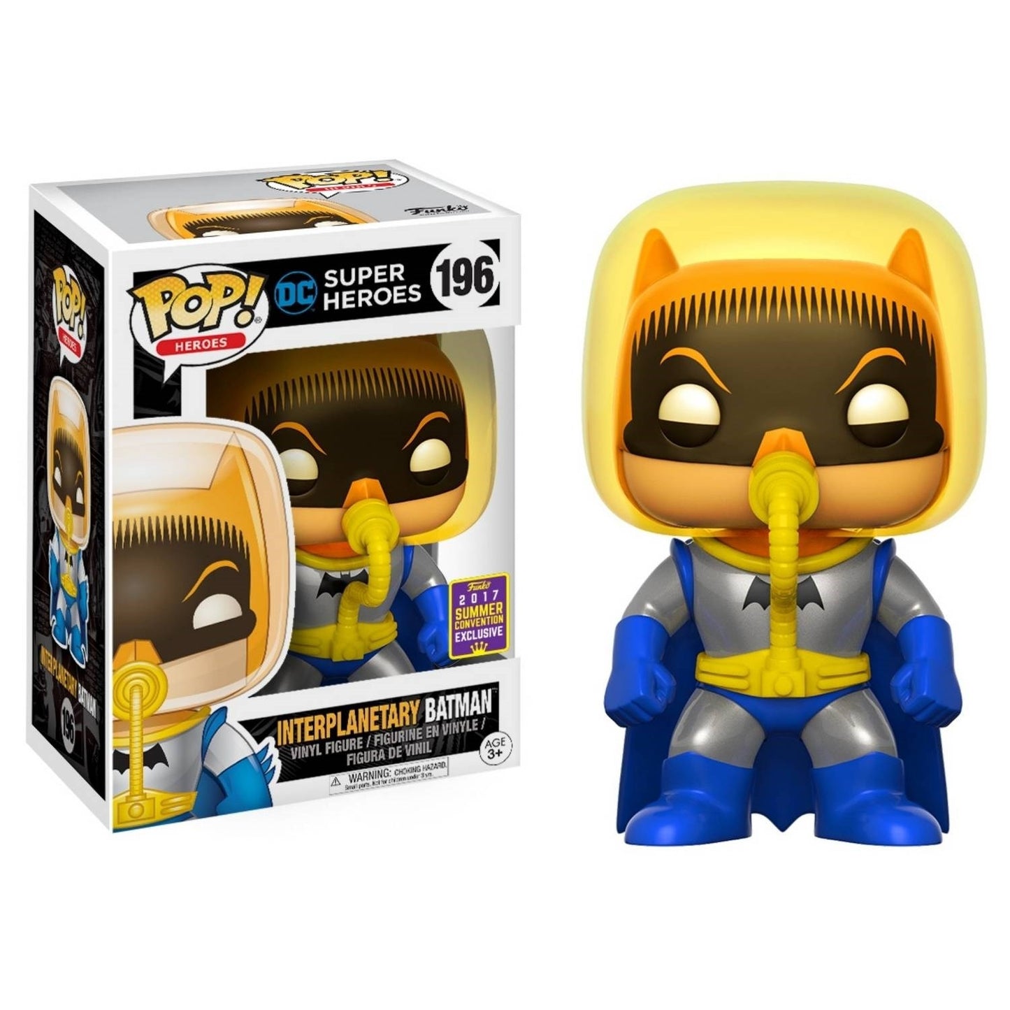 Batman: Interplanetary Batman (Limited Edition) (Target Exclusive) (196) [POP!] - Funko Sealed