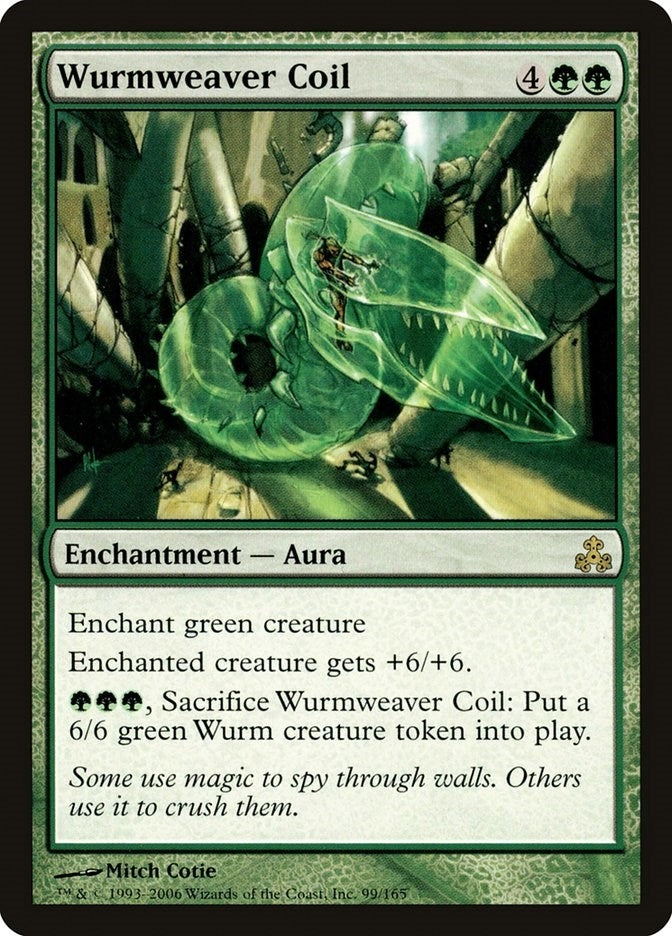 Wurmweaver Coil (99) [GPT] - MTG Single