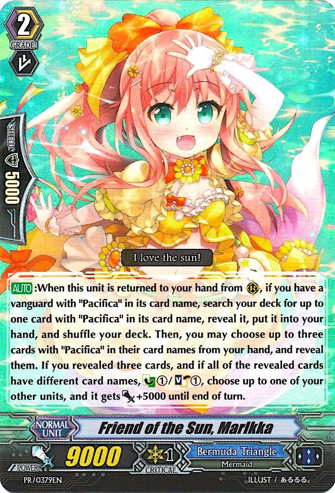 Friend of the Sun Marlkka (379) [PR] - Cardfight Vanguard Single