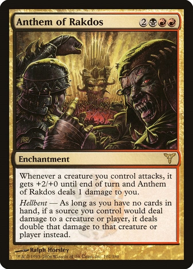 Anthem of Rakdos (102) [DIS] - MTG Single