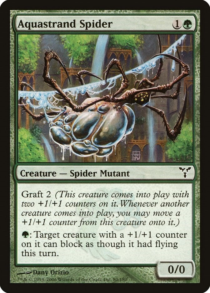 Aquastrand Spider (80) [DIS] - MTG Single
