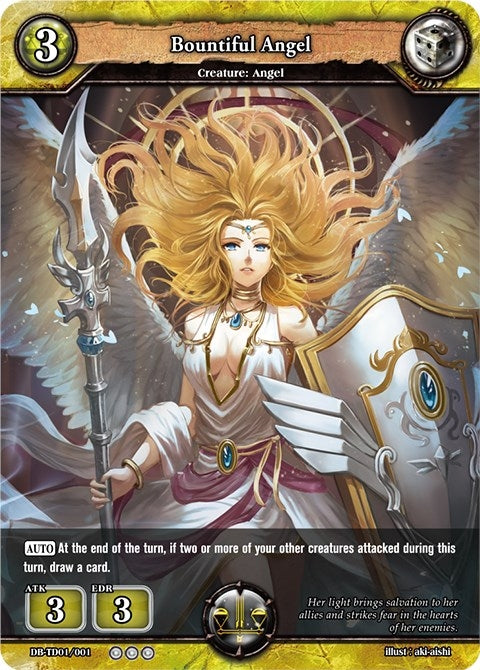 Bountiful Angel (1001) [TD01] - Dragoborne Single