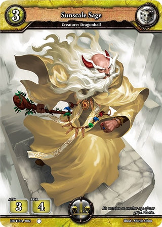 Sunscale Sage (1002) [TD01] - Dragoborne Single