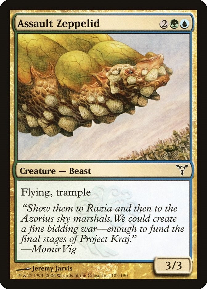Assault Zeppelid (103) [DIS] - MTG Single
