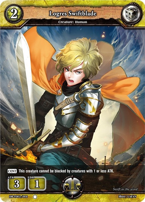 Logres Swiftblade (2004) [TD02] - Dragoborne Single