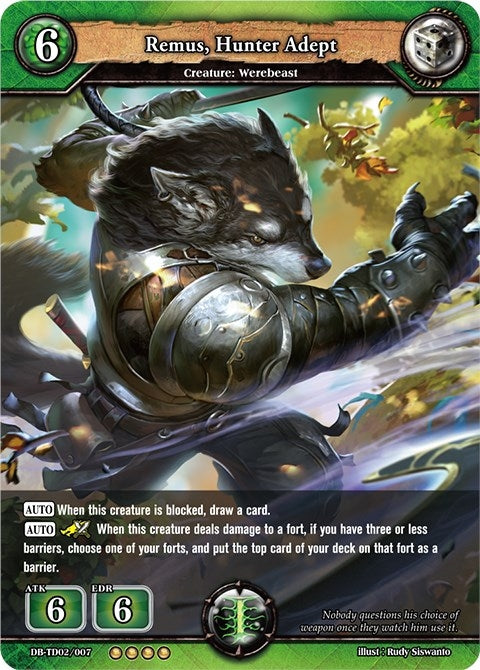 Remus Hunter Adept (2007) [TD02] - Dragoborne Single