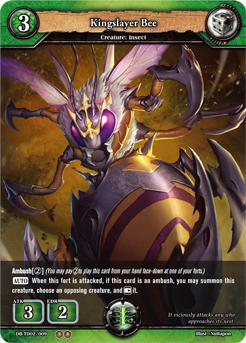 Kingslayer Bee (2009) [TD02] - Dragoborne Single