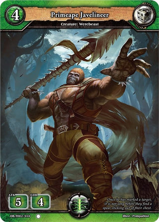 Primeape Javelineer (2010) [TD02] - Dragoborne Single