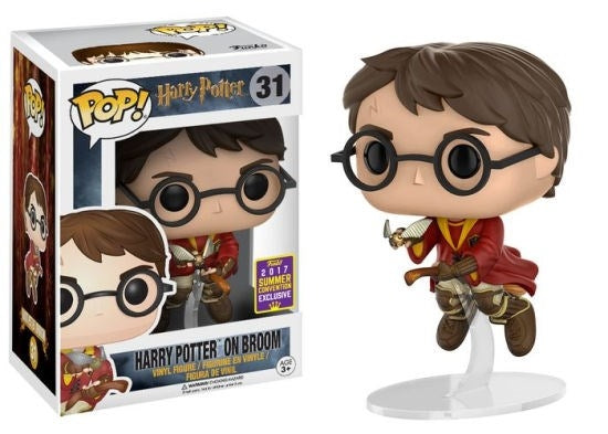 Harry Potter: Harry Potter on Broom (Limited Edition) (Barnes & Noble Exclusive) (31) [POP!] - Funko Sealed