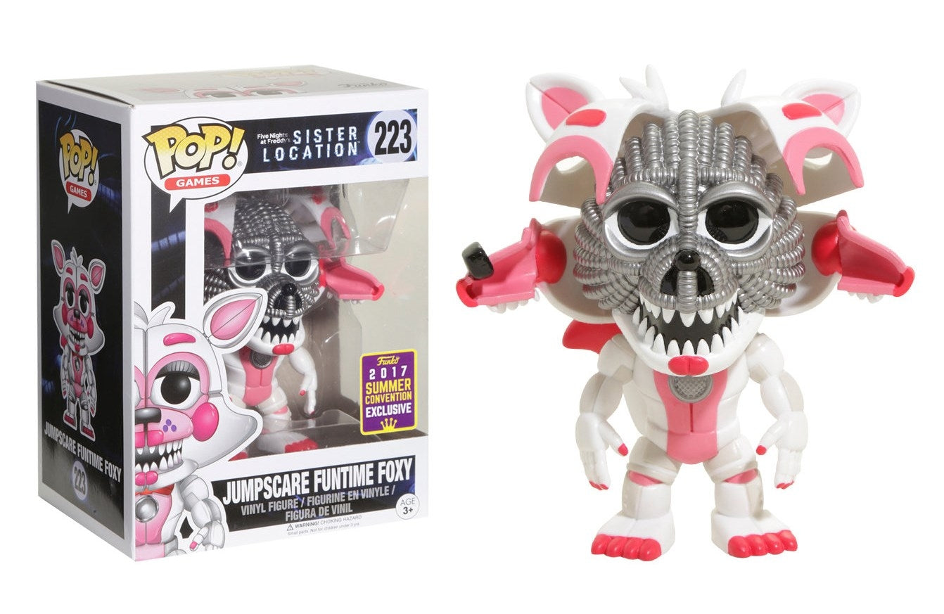 Five Nights at Freddy’s: Sister Location - Jumpscare Funtime Foxy (Limited Edition) (Hot Topic Exclusive) (223) [POP!]