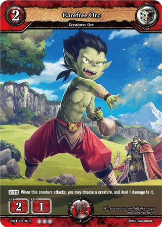 Carefree Orc (3015) [TD03] - Dragoborne Single