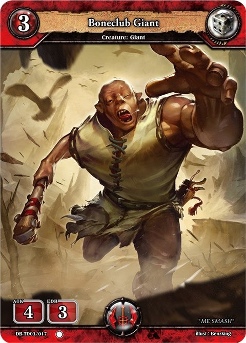 Boneclub Giant (3017) [TD03] - Dragoborne Single