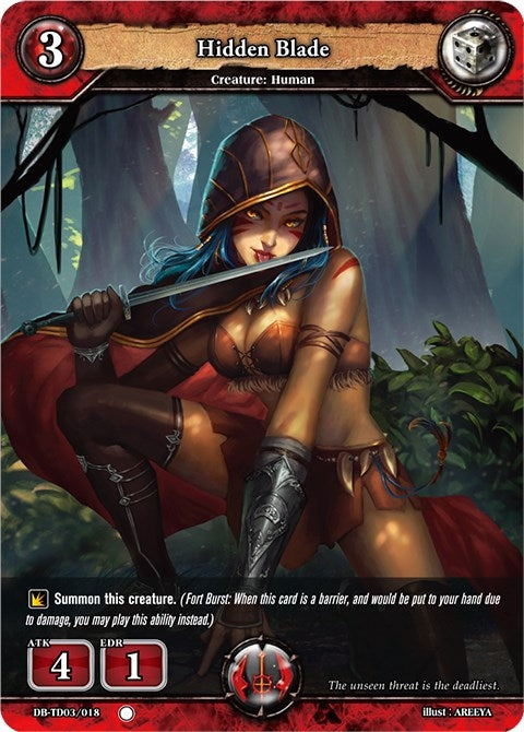 Hidden Blade (3018) [TD03] - Dragoborne Single