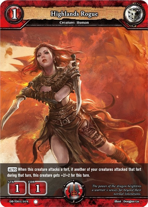 Highlands Rogue (3019) [TD03] - Dragoborne Single
