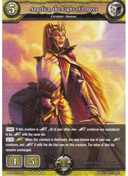 Angelica the Light of Logres (1002) [BP01] - Dragoborne Single