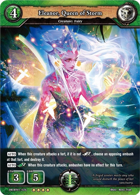Eleanor Queen of Storm (1026) [BP01] - Dragoborne Single