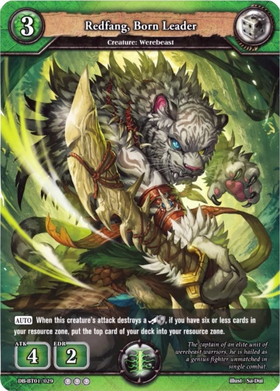 Redfang Born Leader (1029) [BP01] - Dragoborne Single