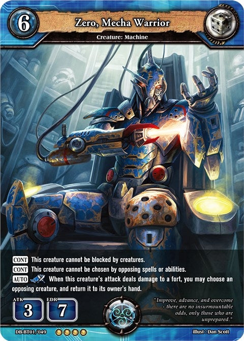 Zero Mecha Warrior (1049) [BP01] - Dragoborne Single