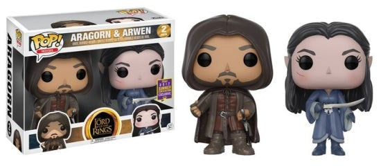 Lord of the Rings: Aragon and Arwen 2-pack (Limited Edition) (Barnes & Noble Exclusive) [POP!] - Funko Sealed